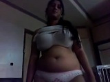 Indian lady white salwar fit naked and warm video that is c