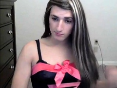 Cute Crossdresser Tease