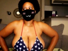 Hot Black Maid Does Some Webcam Black and Ebony