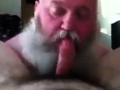 Bearded Dad Sucking Really Good