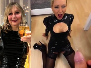 Free Mobile Porn Videos - Shiny Rubber Latex Slut Wife Sucking Off ...