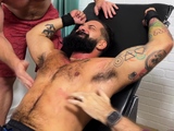 Strapped Hunk Eddie Receives Tickling From Clay T