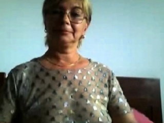 Abuela divina una webcam amateur ertica