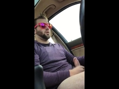 Big-cock Hunks Play In The Car